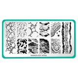 Blue Coastlines (M704) - Nail Stamping Plate