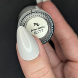 Bone White (B577) - White Cream Stamping Polish
