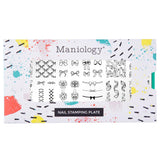Bows & Ribbons (M453) - Nail Stamping Plate