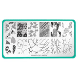 Broken and Beautiful (M679) - Nail Stamping Plate