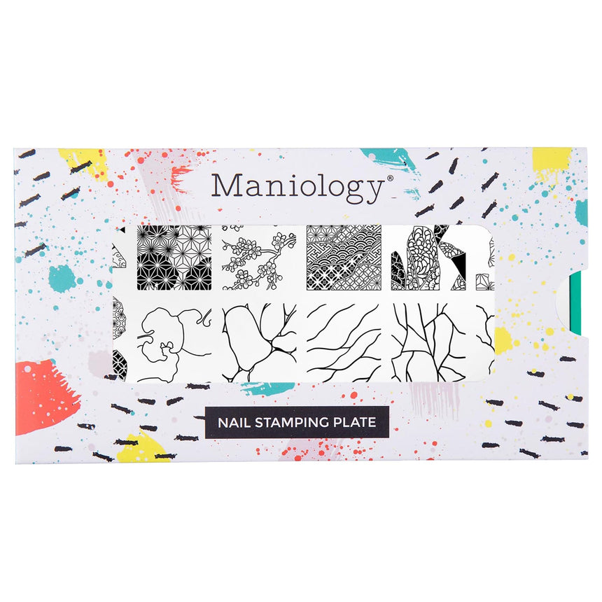 Broken and Beautiful (M679) - Nail Stamping Plate