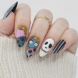 Build A Monster (M625) - Nail Stamping Plate