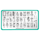 Cards of Fate (M716) - Nail Stamping Plate