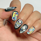 Cards of Fate (M716) - Nail Stamping Plate
