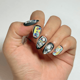 Cards of Fate (M716) - Nail Stamping Plate