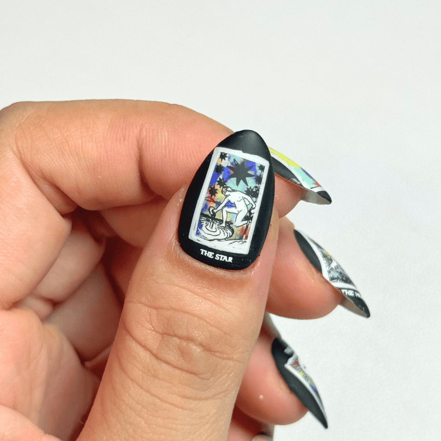 Cards of Fate (M716) - Nail Stamping Plate