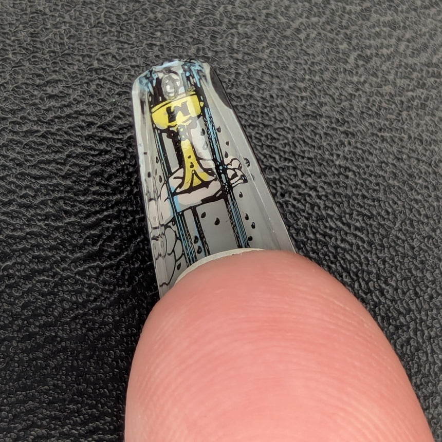Cards of Fate (M716) - Nail Stamping Plate
