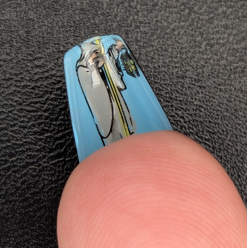 Cards of Fate (M716) - Nail Stamping Plate