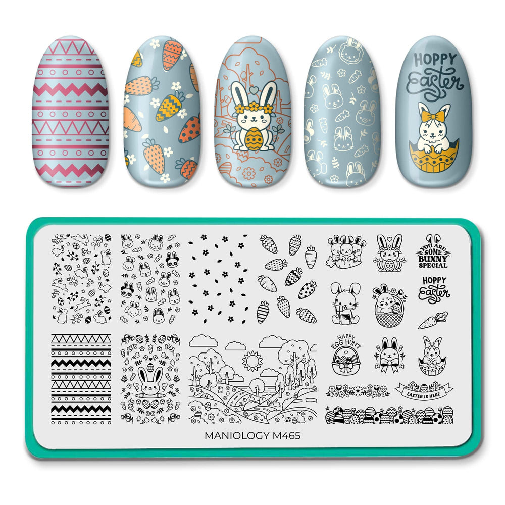 Carrot Patch (M465) - Nail Stamping Plate