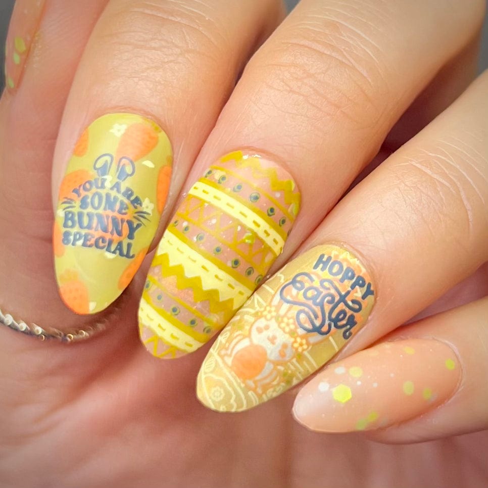 Carrot Patch (M465) - Nail Stamping Plate