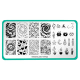 Cauldron Bubble (M722) - Nail Stamping Plate
