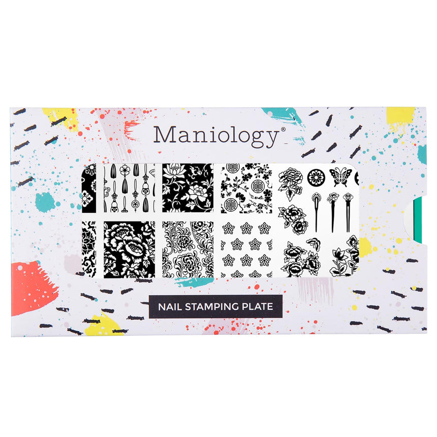 Ceremony Chic (M691) - Nail Stamping Plate