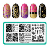 Ceremony Chic (M691) - Nail Stamping Plate