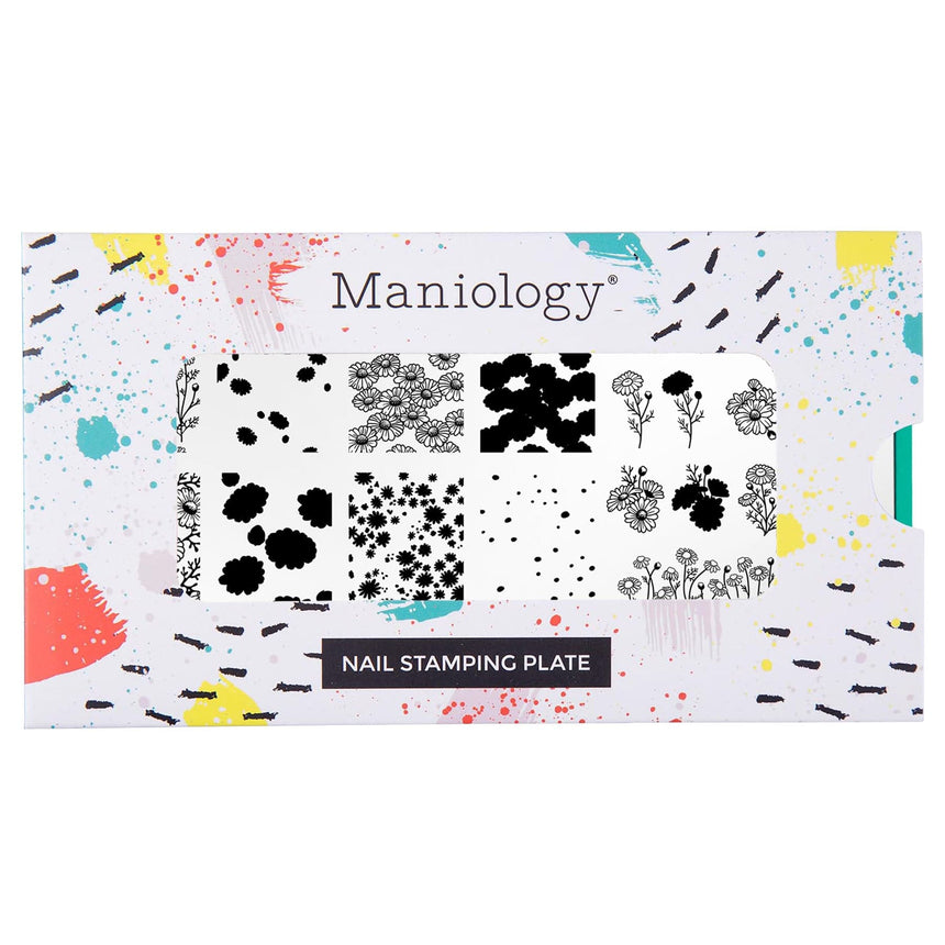 Chamomile Melody (M683) - Nail Stamping Plate