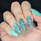 Chamomile Melody (M683) - Nail Stamping Plate