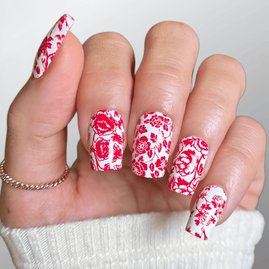 Chinoiserie (M653) - Nail Stamping Plate