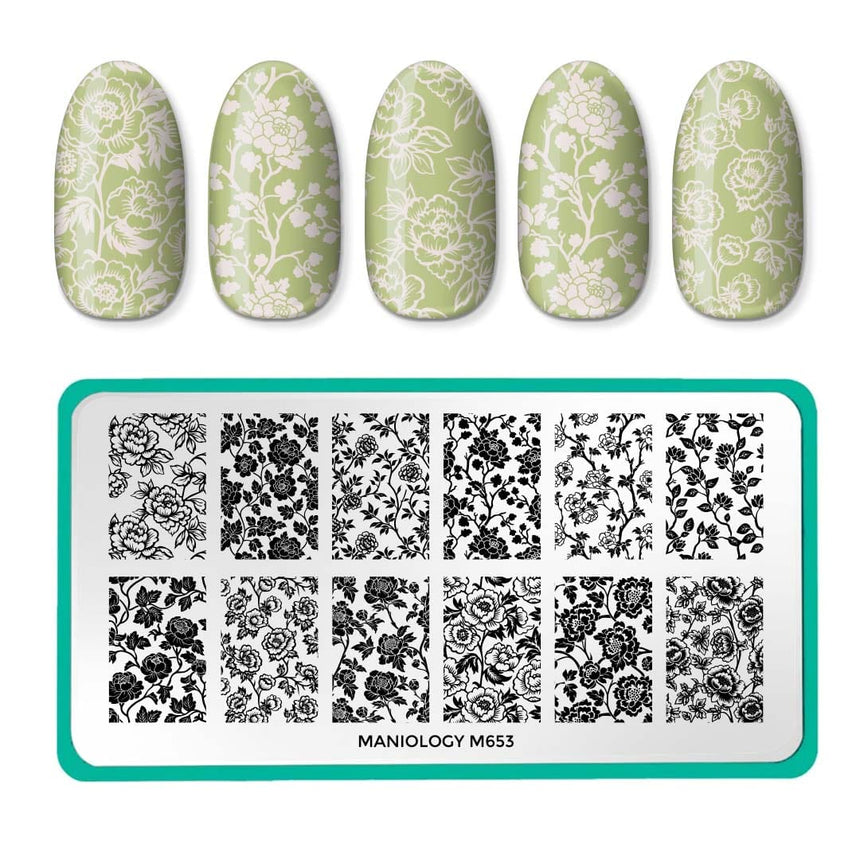 Chinoiserie (M653) - Nail Stamping Plate