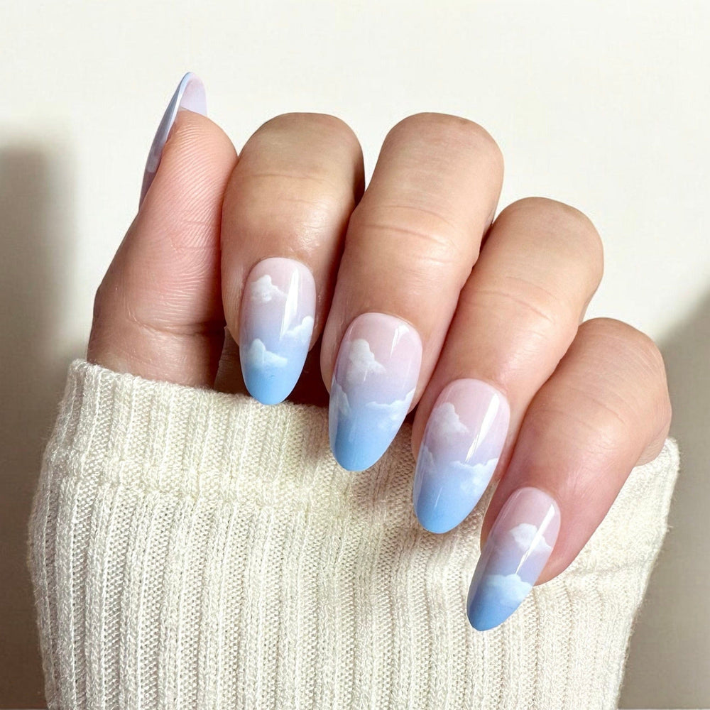 Cloud Nine Press On Nails - Short Round