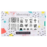 Clover Craze (M561) - Nail Stamping Plate