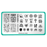 Clover Craze (M561) - Nail Stamping Plate