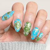 Colorful Stories (M698) - Nail Stamping Plate