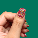 Colorful Stories (M698) - Nail Stamping Plate