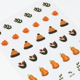 Crisp & Cozy (MS-140) - Nail Art Sticker