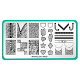 Cute Jeans (M631) - Nail Stamping Plate
