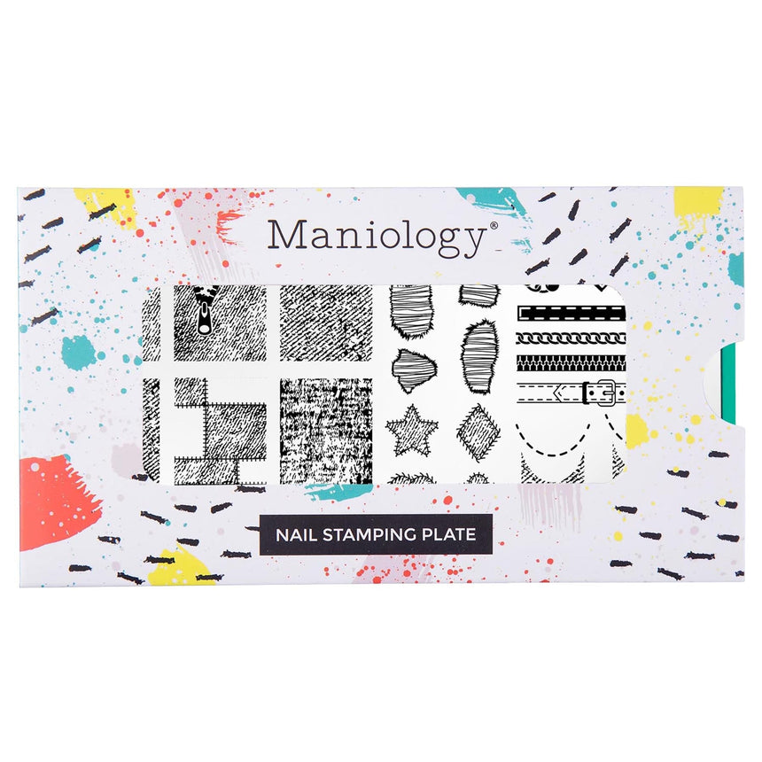 Cute Jeans (M631) - Nail Stamping Plate