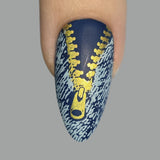 Cute Jeans (M631) - Nail Stamping Plate