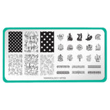 Dance of Life (M733) - Nail Stamping Plate