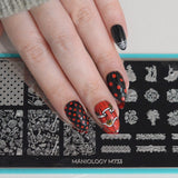Dance of Life (M733) - Nail Stamping Plate