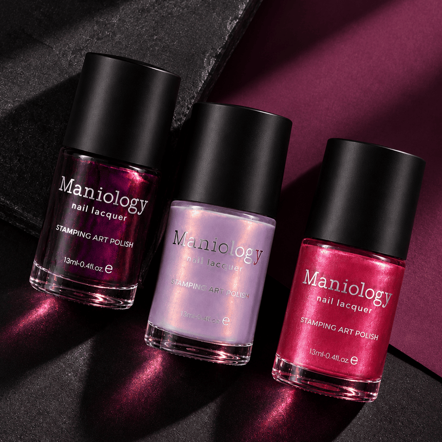 Dark Arts: 3-Piece Nail Stamping Polish Set