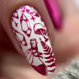 Dark Arts: Conjure (B600) - Red Metallic Stamping Polish