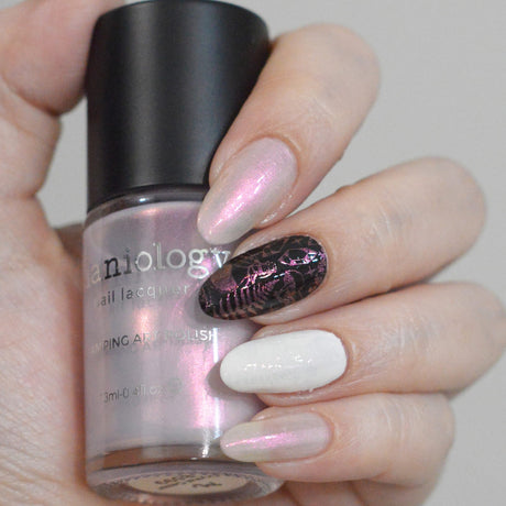Dark Arts: Crystal Gazer (B599) - Sheer Purple Duochrome Stamping Polish