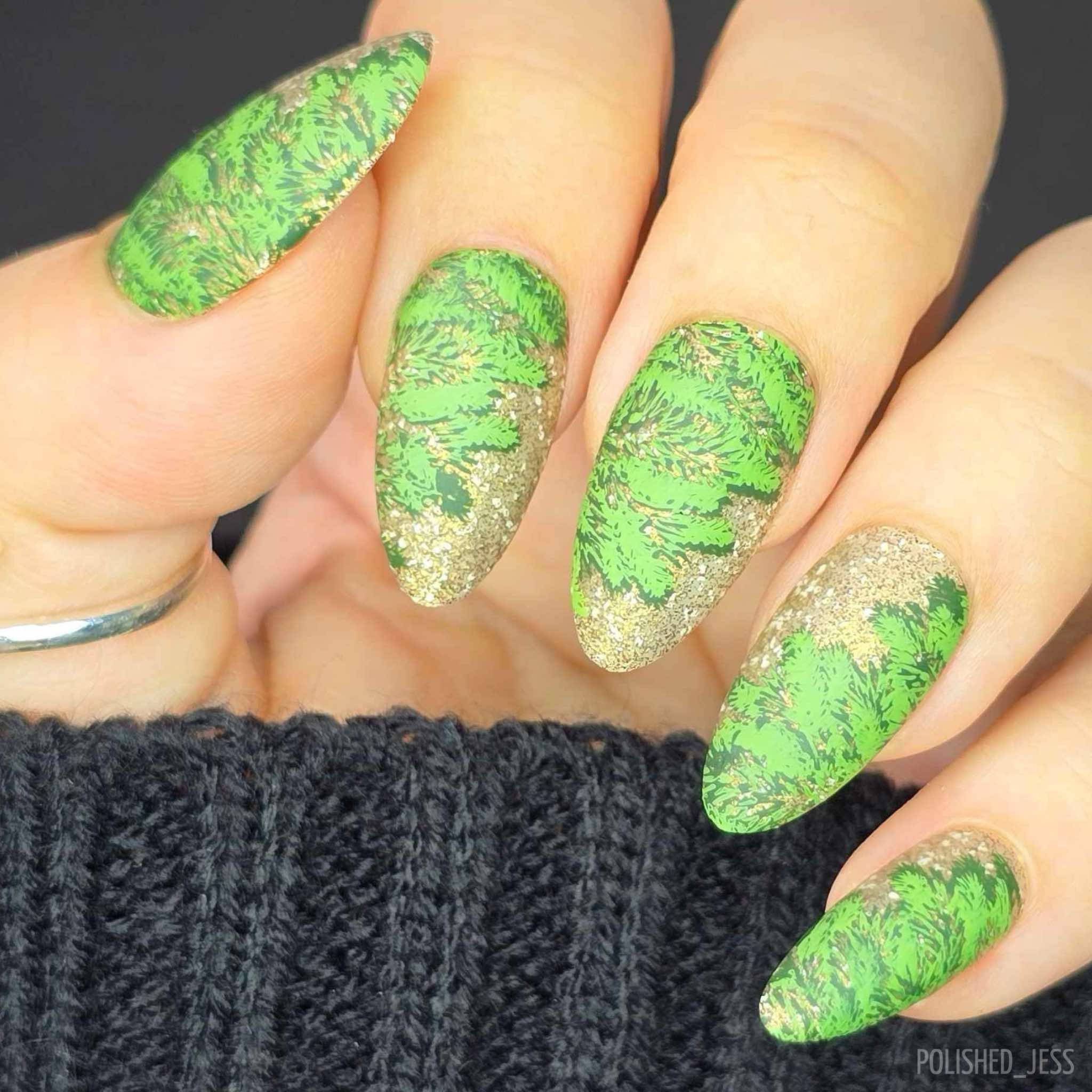 Deck the Halls (M530) - Nail Stamping Plate – Maniology