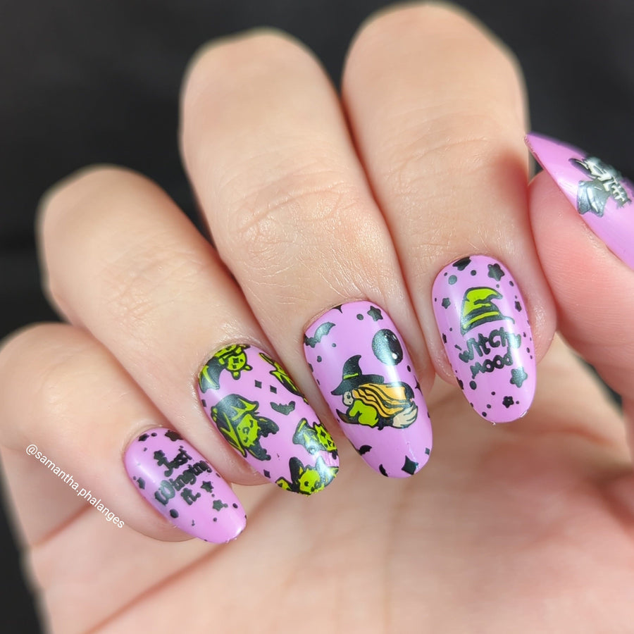 Deja Boo! (M392) - Nail Stamping Plate
