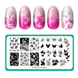 Delicate Wings (M693) - Nail Stamping Plate