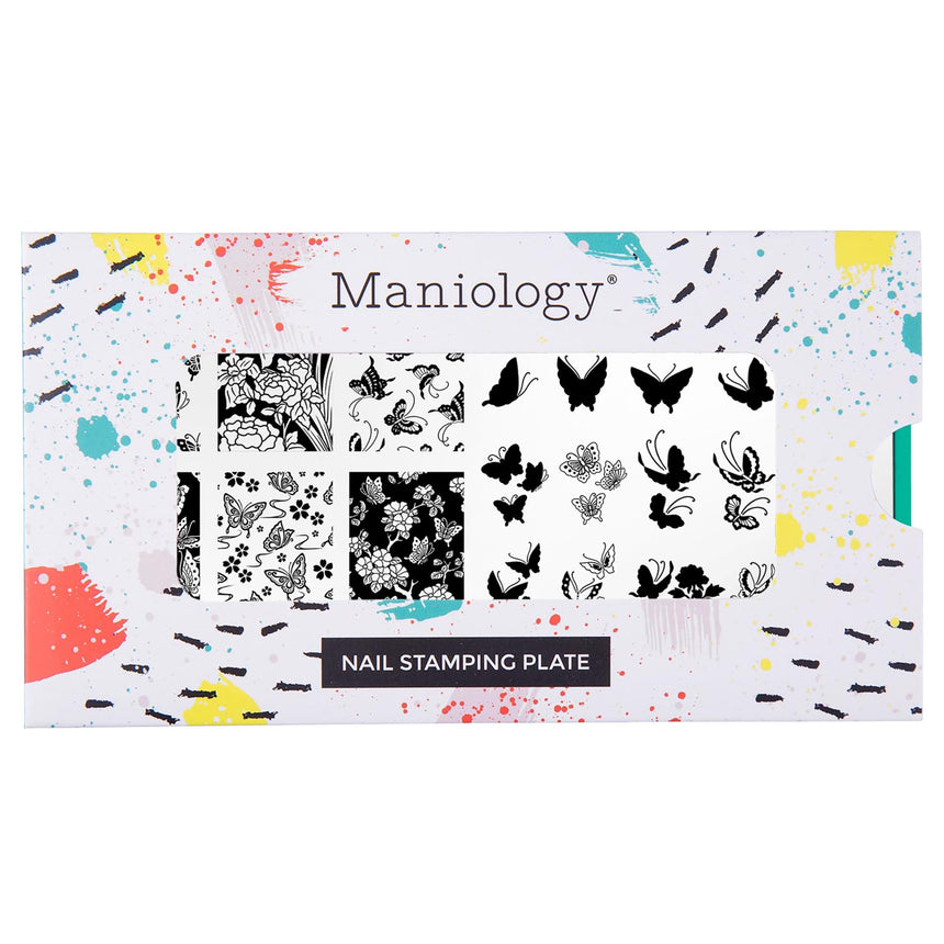 Delicate Wings (M693) - Nail Stamping Plate