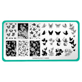 Delicate Wings (M693) - Nail Stamping Plate