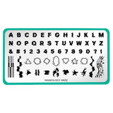 Digital Glitch (M632) - Nail Stamping Plate
