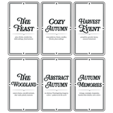 Digital Thanksgiving Nail Art Challenge Cards