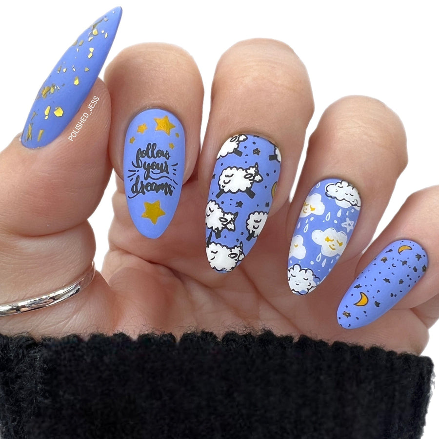 Dreamscape (M378) - Nail Stamping Plate