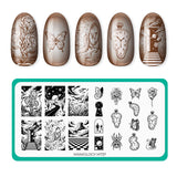 Dreamscapes (M737) - Nail Stamping Plate