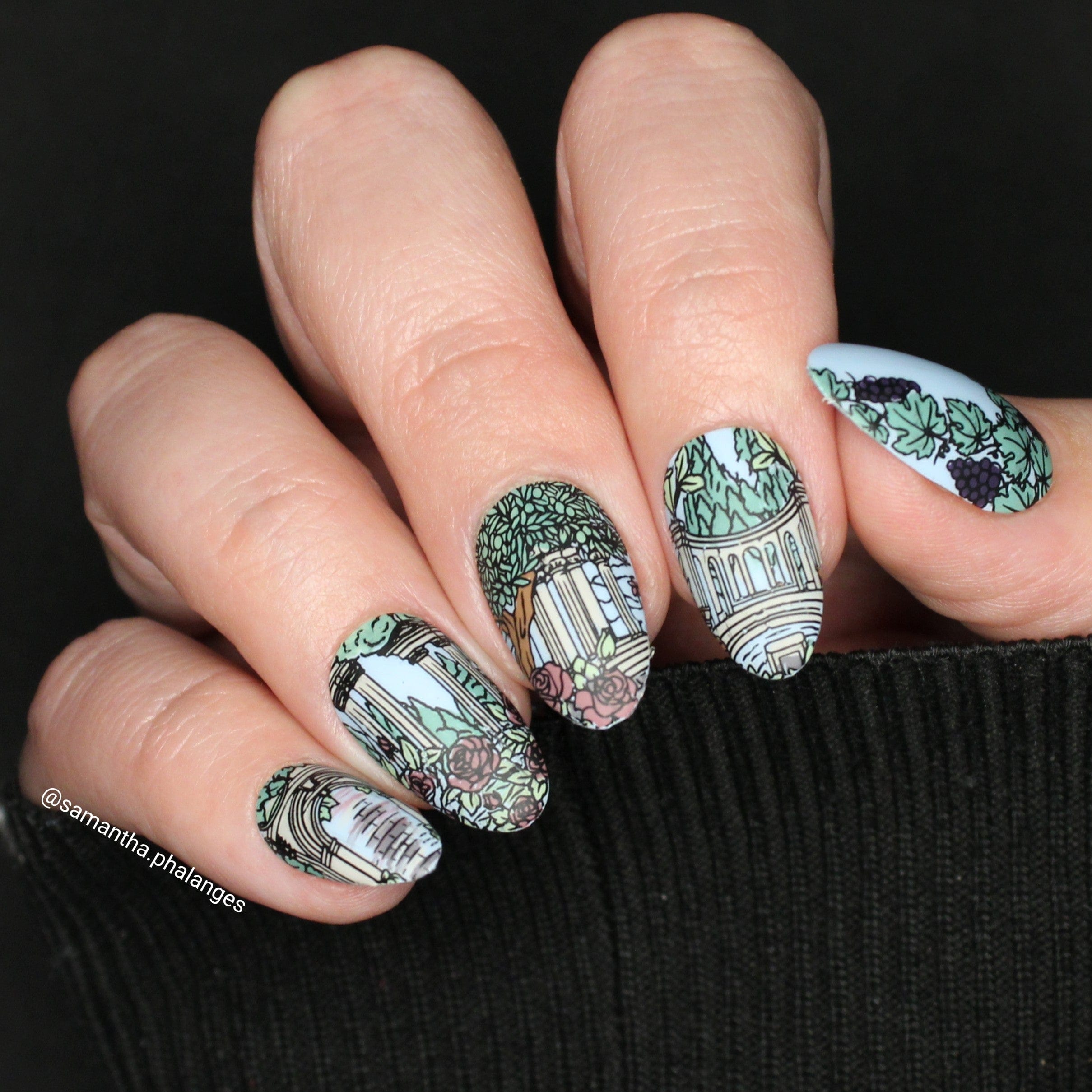 Elysian Escape (M582) - Nail Stamping Plate – Maniology