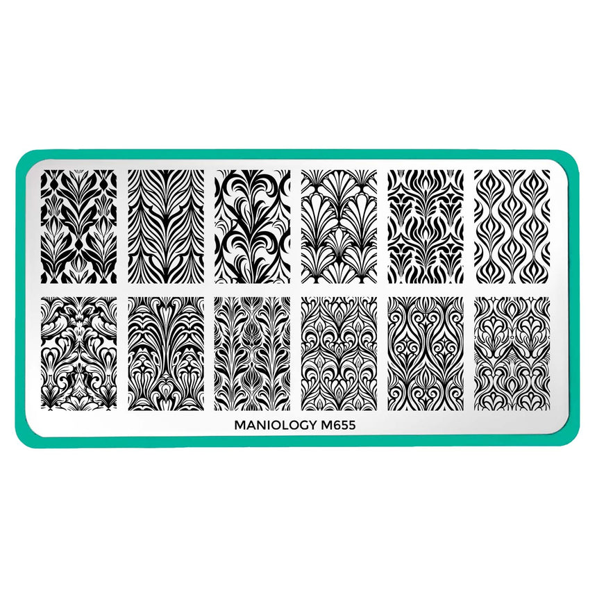 Etched in Steel (M655) - Nail Stamping Plate