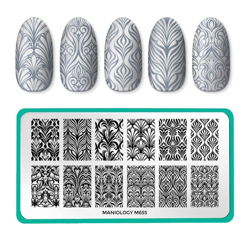 Etched in Steel (M655) - Nail Stamping Plate