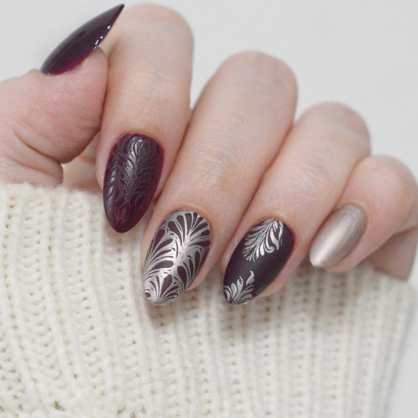 Etched in Steel (M655) - Nail Stamping Plate