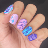 Ethereal Beauty: Summer-Themed Nail Stamping Starter Kit - Free Shipping