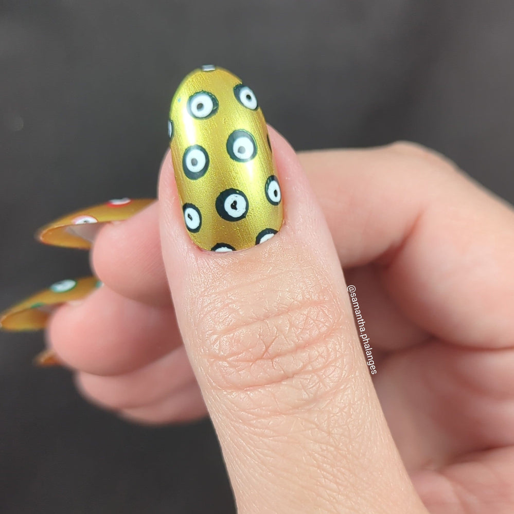 Evil Eye (M480) - Nail Stamping Plate